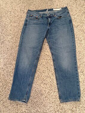 Rag & Bone | Dre Low-Rise Slim Boyfriend Ankle Jeans | Julienne | Size: 27